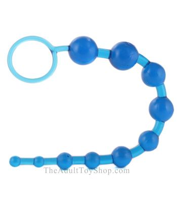X-10 Rubber Anal Beads loop