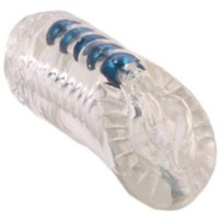 Beaded Snatch Stroker Sleeve