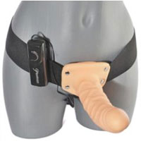 Vibrating Hollow Dildo