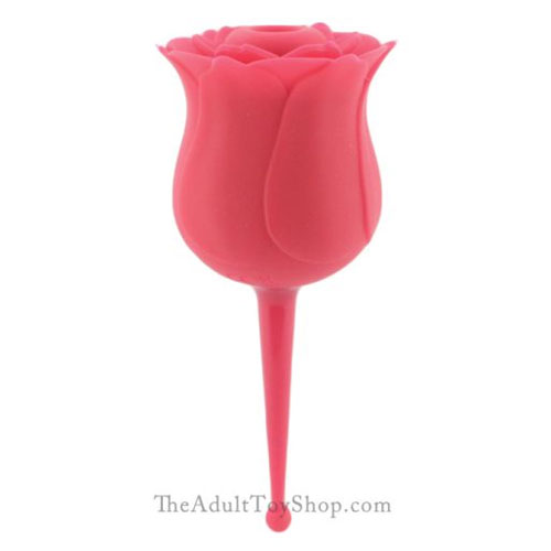 Dual Ended Rose Suction Vibrator