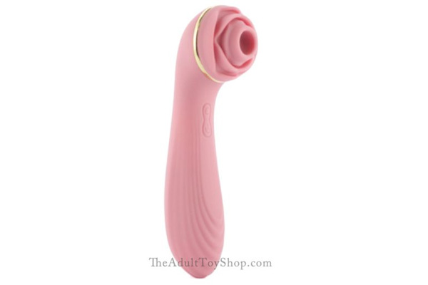 10x Rose Vibrating Clit Sucker