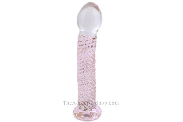 Spiral Icicle Glass Dildo