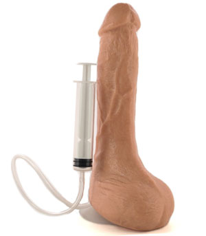 Squirting Realistic Cock
