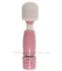 Cutey Wand powerful massager in pink and white