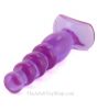 Anal Delight Jelly Butt Plug top view