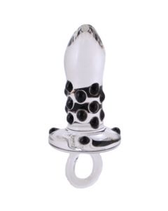 Pacifier Glass Anal Sex Toy