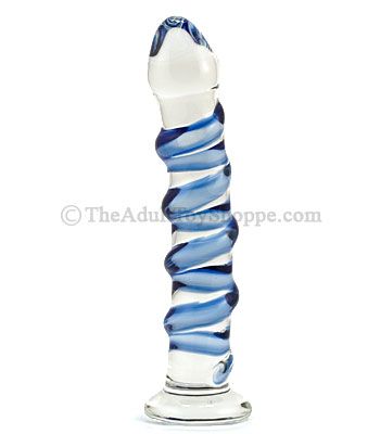 Sapphire Spiral Sex Toy