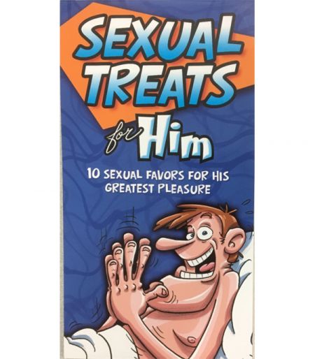 Sexual Treats For Him Coupon Book